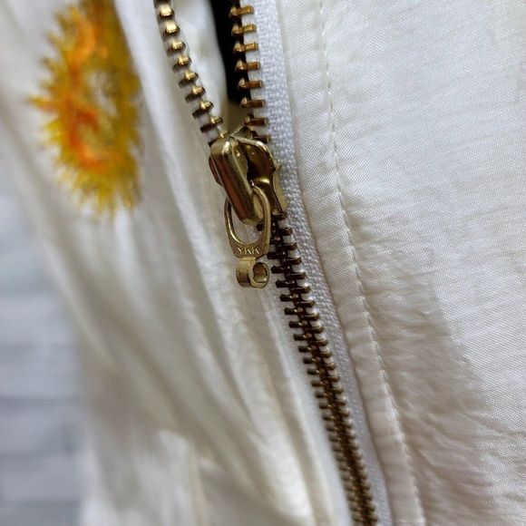 Vintage 90s Le Coq Sportif Size S Off White Zodiac Celestial Tracksuit Sun Stars - Picture 8 of 12